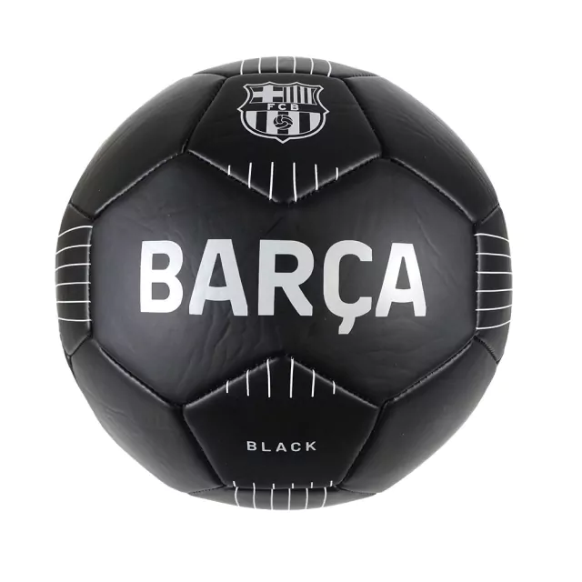 Pelota de Fútbol Barcelona Oficial N°5 Black
