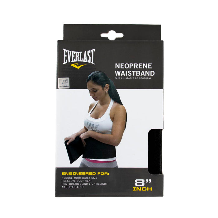 FAJA ABDOMINAL NEGRO EVERLAST