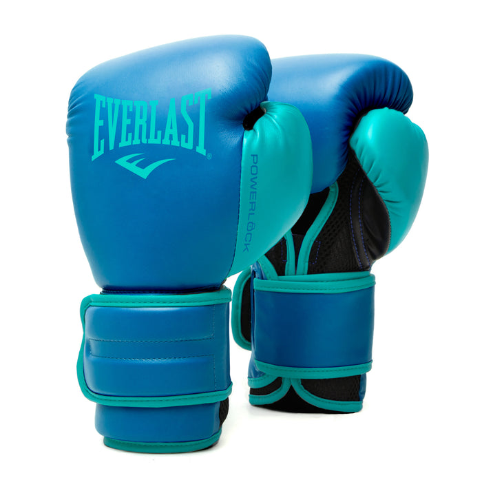 Guantes De Boxeo Everlast Powerlock 2 TR Hook & Loop Azul