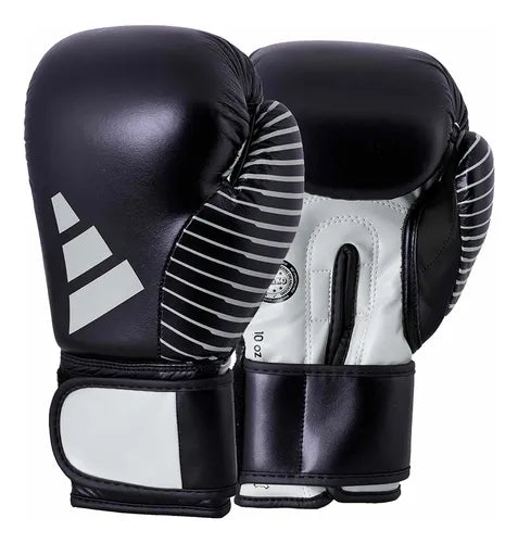 Guantes Profesionales Adidas Wako Kick Boxing Silver