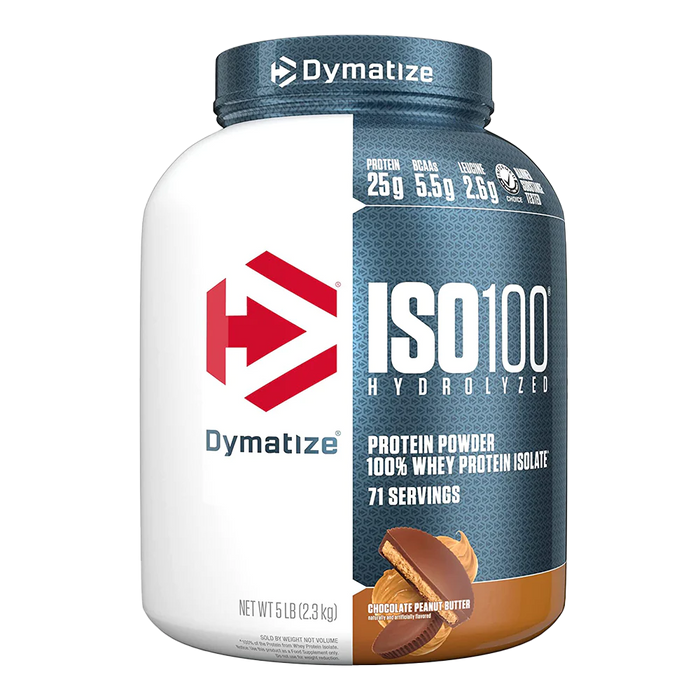 Proteína ISO 100 5Lb Dymatize Chocolate Peanut Butter