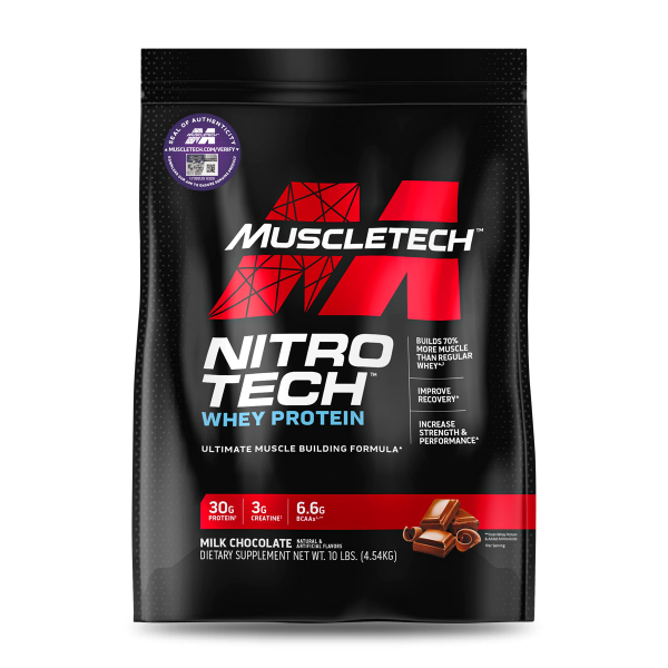 Nitro Tech 10 Lb Muscletech Milk Chocolate