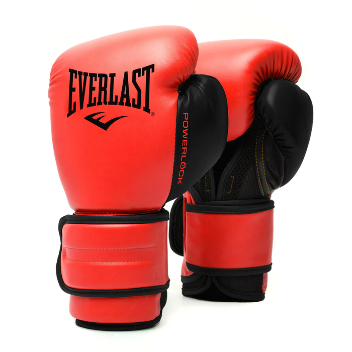 Guantes De Boxeo Everlast Powerlock 2 TR Hook & Loop Rojo