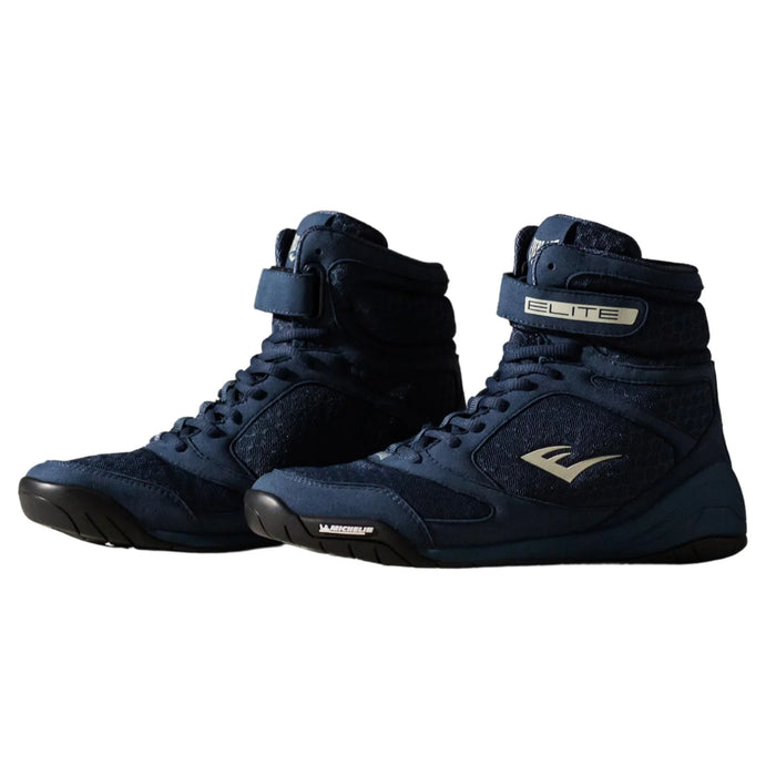 Zapatillas De Boxeo Everlast Elite Pro 2 Azul