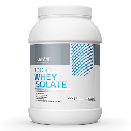 100% Whey Isolate 700 Gr Chocolate