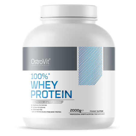 100% Whey Protein 2000 GR Peanut Butter