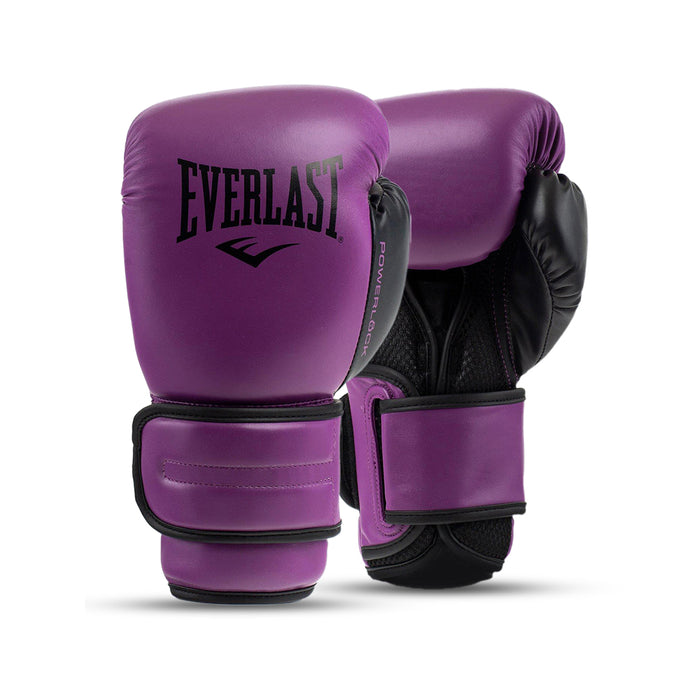 Guantes De Boxeo Everlast Powerlock 2 TR Hook & Loop Purpura