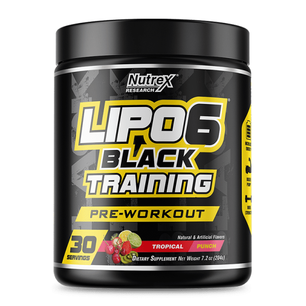 Lipo6 Black Training 30 sv NUTREX