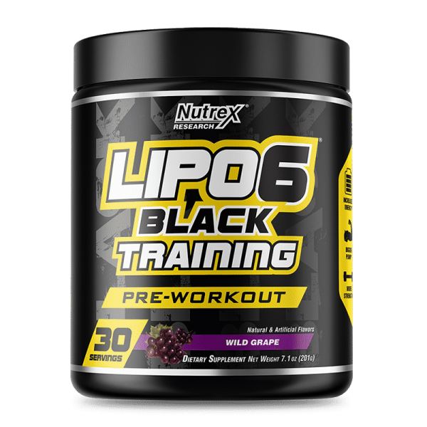 Lipo6 Black Training 30 sv NUTREX