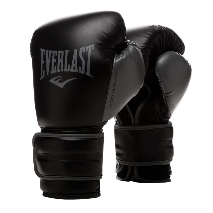 Guantes De Boxeo Everlast Powerlock 2 TR Hook & Loop Negro