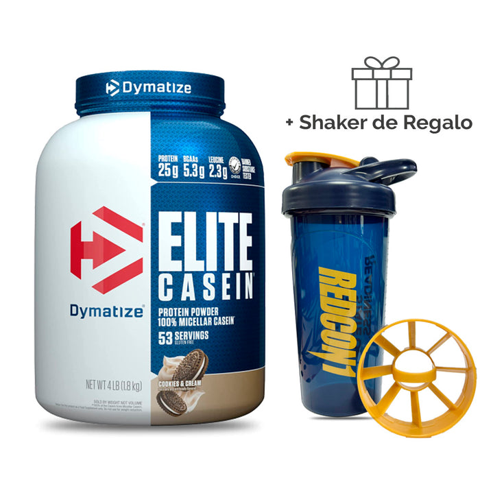 Proteína Dymatize Elite Casein 4 Lb Cookies and Cream