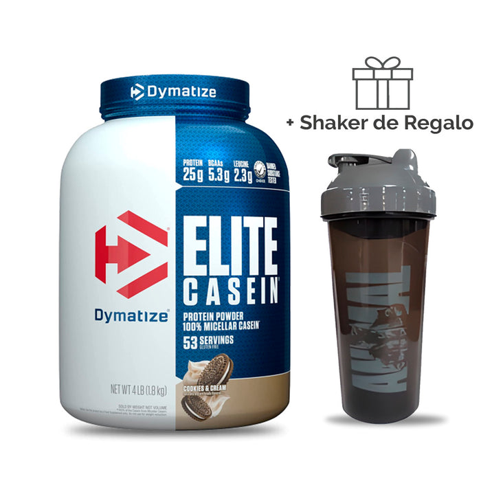 Proteína Dymatize Elite Casein 4 Lb Cookies and Cream