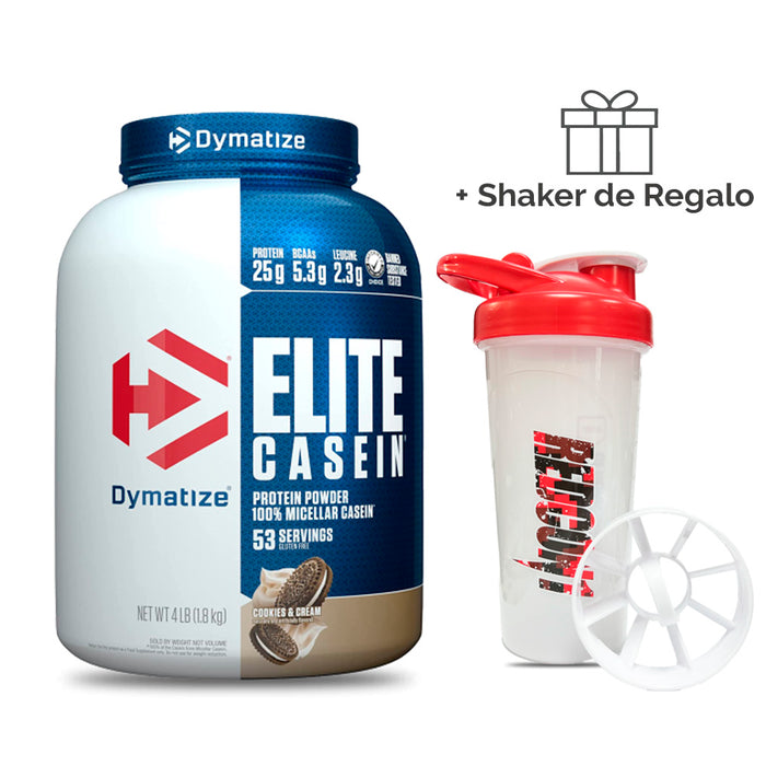 Proteína Dymatize Elite Casein 4 Lb Cookies and Cream