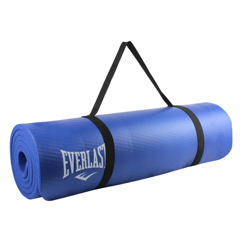 Colchoneta Mat de Yoga Everlast 10mm Azul