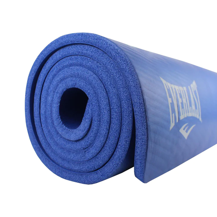 Colchoneta Mat de Yoga Everlast 10mm Azul