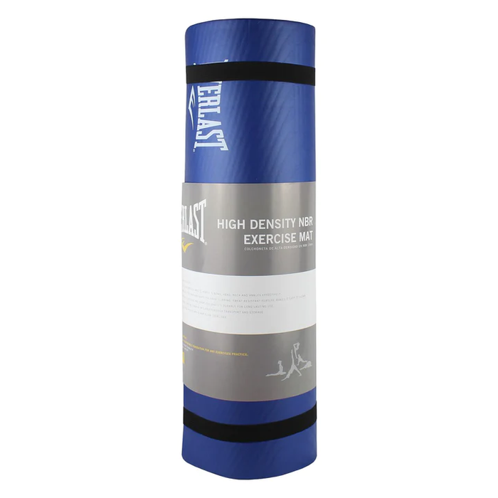 Colchoneta Mat de Yoga Everlast 10mm Azul