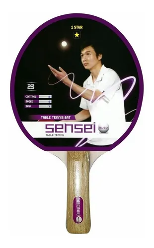 Paleta Ping Pong Sensei 1 Estrella