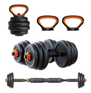 Set Pesas Ajustable 20 Kg Kettlebells Negro