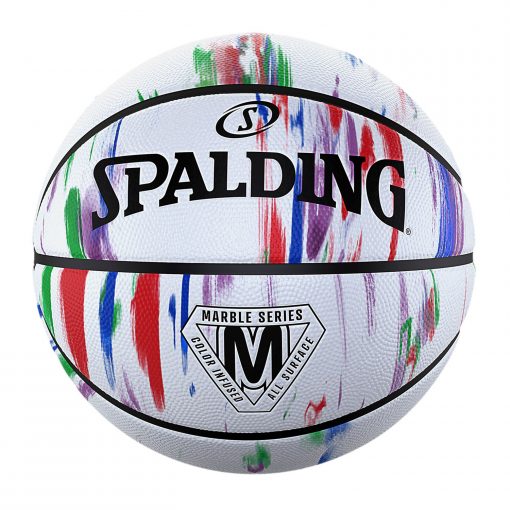 Balón Baketball Spalding Marble Serie Raingbow