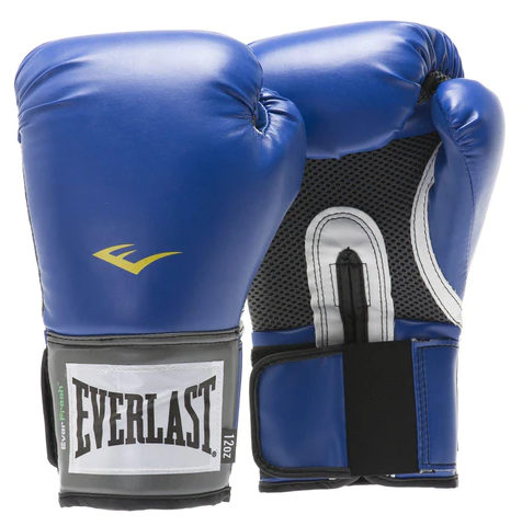 Guante de Box Training Everlast Azul
