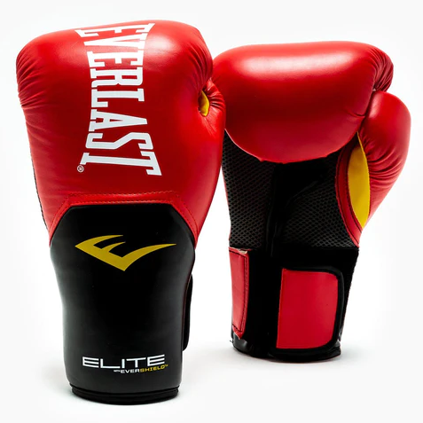 Kit Saco de Boxeo Everlast Elite Rojo