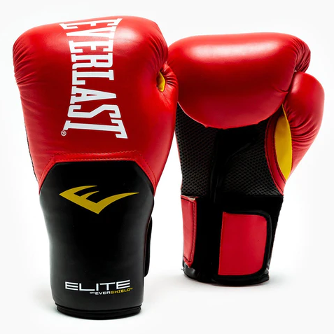 Kit de Boxeo Everlast Elite Rojo