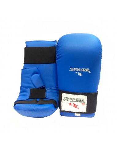 Guantes para Karate Super Star Azul