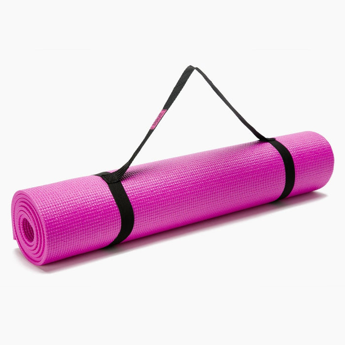 Colchoneta Yoga Mat 6mm Fucsia EVERLAST