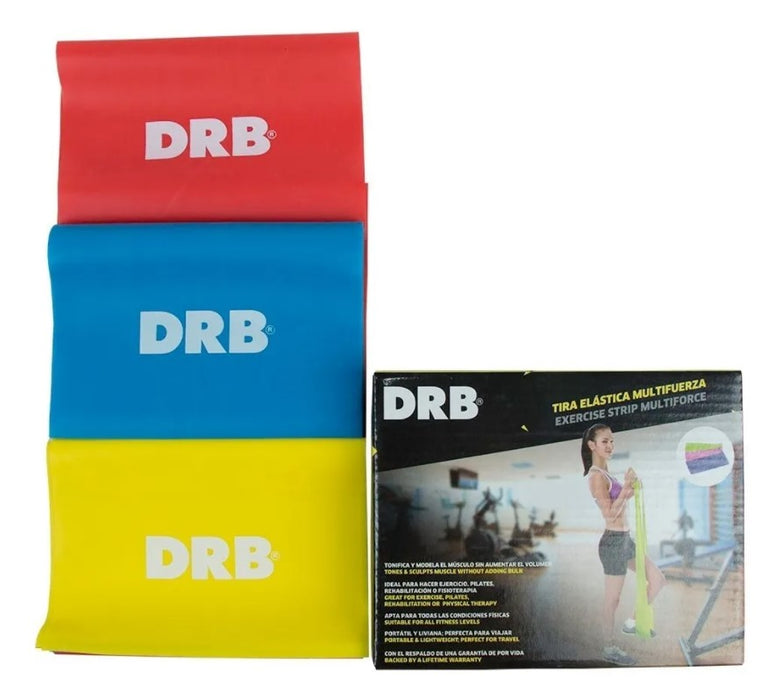 Set De 3 Bandas Elástica Dribbling