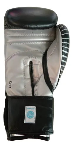 Guantes Profesionales Adidas Wako Kick Boxing Silver