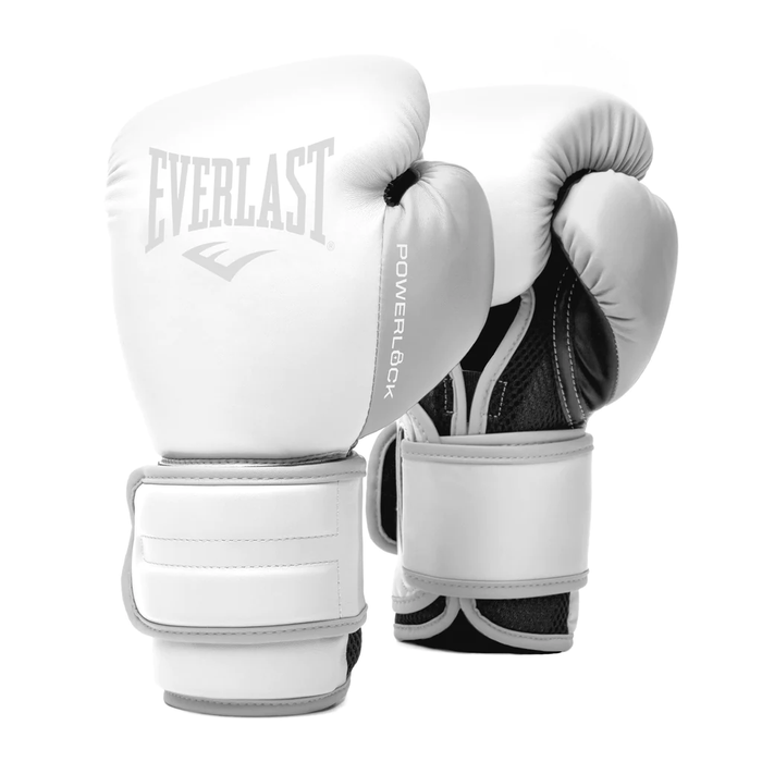 Guantes De Boxeo Everlast Powerlock 2 TR Hook & Loop Blanco