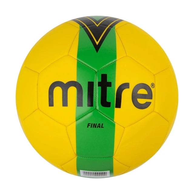 BALON DE FUTBOL MITRE NEW FINAL N° 5 AMARILLO/VERDE/NEGRO