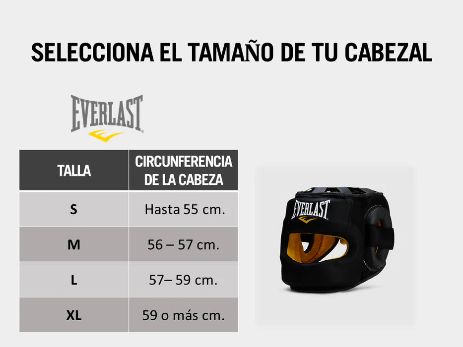 Cabezal Boxeo Everlast Cuero Pu Elite