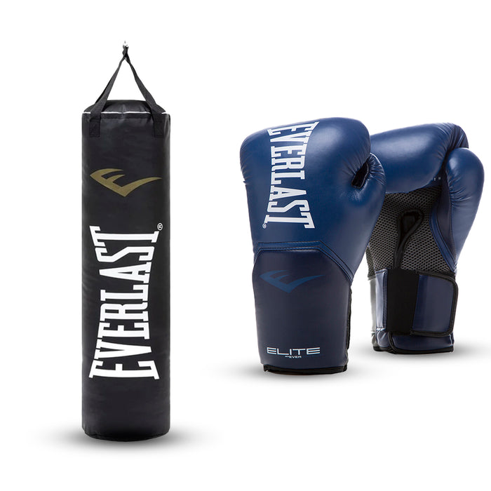 Kit de Boxeo Everlast Saco + Guante Everlast Elite