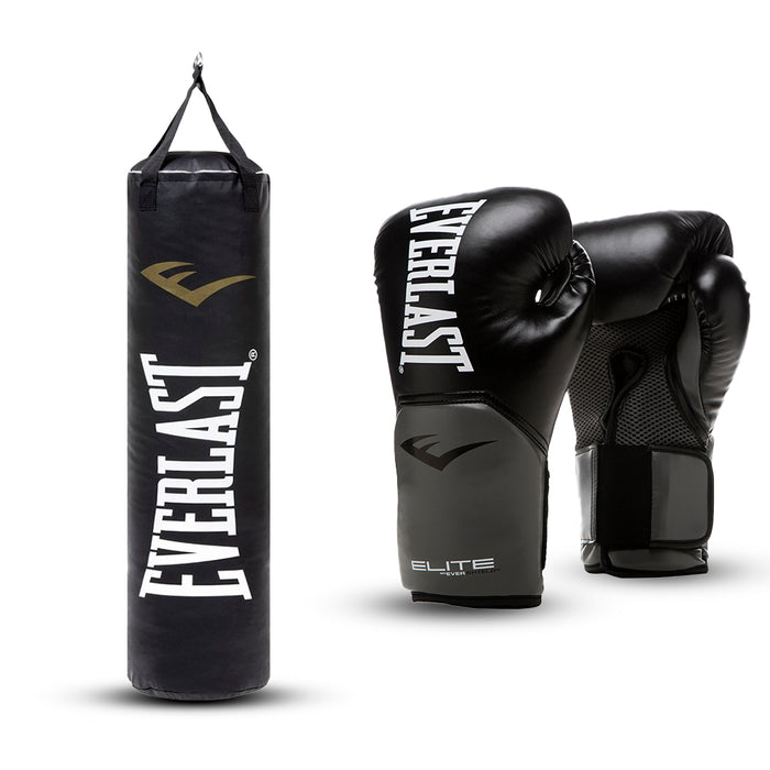 Kit de Boxeo Everlast Saco + Guante Everlast Elite