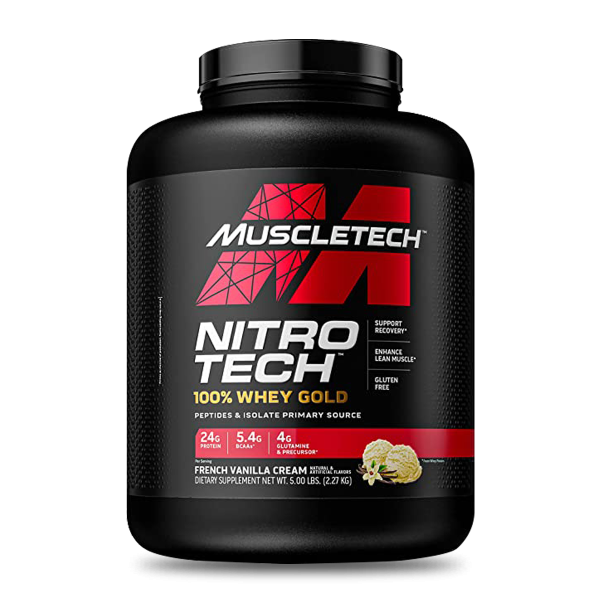 Nitro Tech Whey Gold 5 Lb Muscletech - Chocolate / 5 Libras