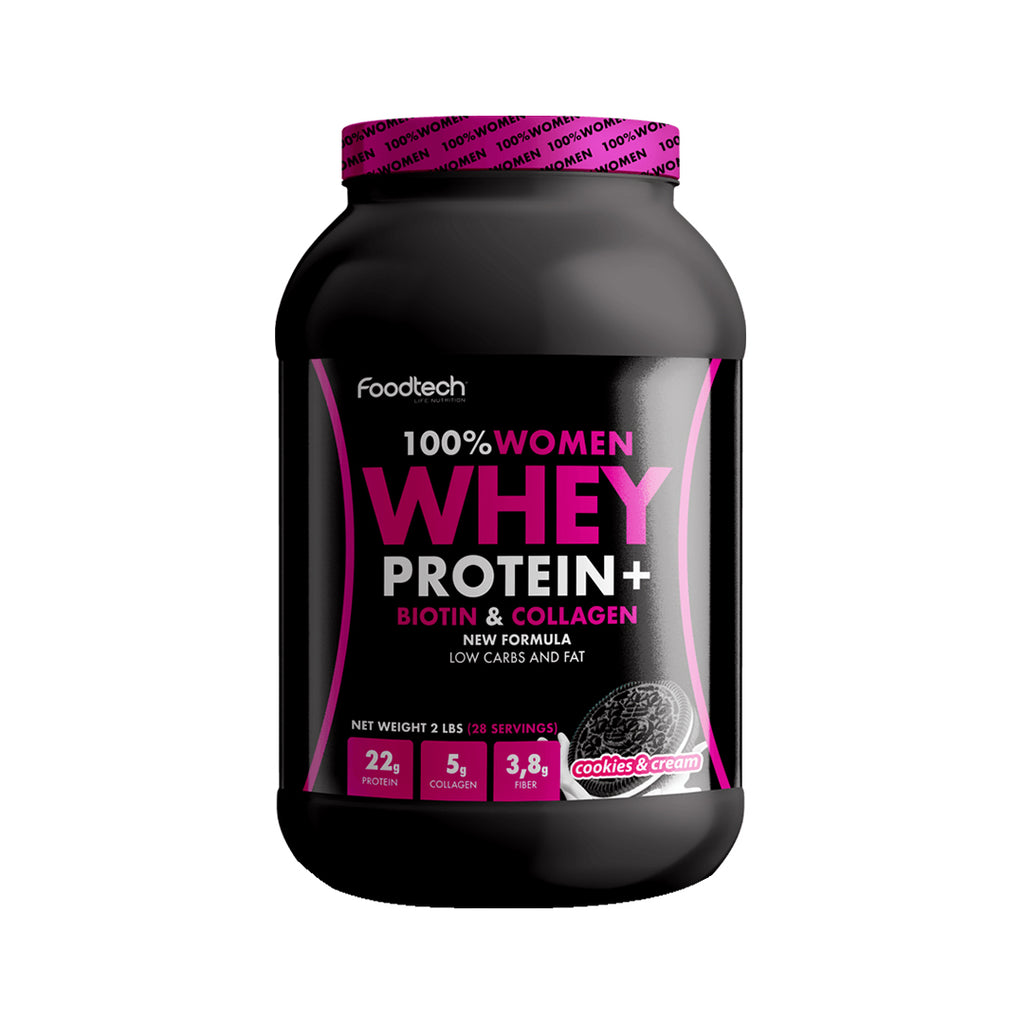 100 Amino Proteina Whey Sabor Vainilla 2lb Foodtech