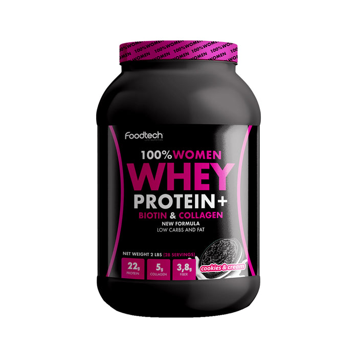 Proteina Whey Protein 100% Women Foodtech 2lb