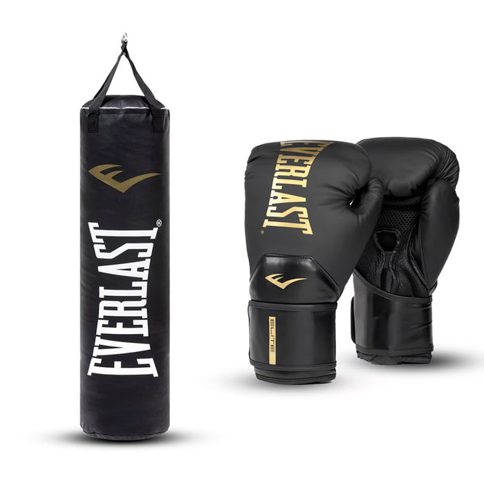 Kit de Boxeo Everlast Saco + Guantes Everlast Elite