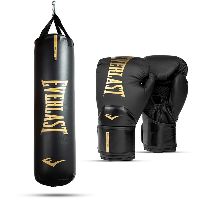 Kit de Boxeo Everlast Saco + Guantes Everlast Elite