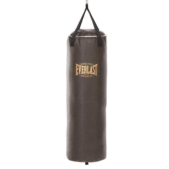 Everlast Saco Boxeo PU 120cm Negro-Amarillo