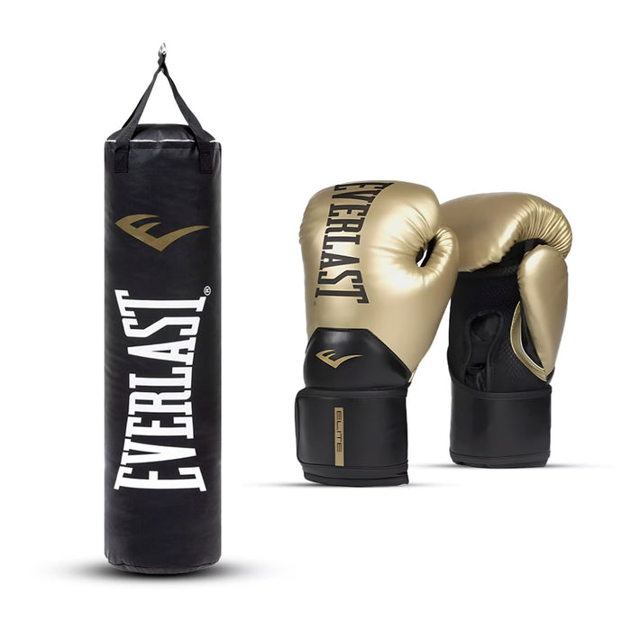 Kit de Boxeo Everlast Saco + Guantes Everlast Elite