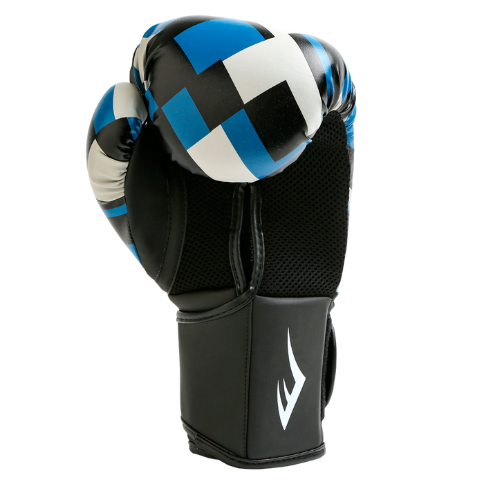 Guante De Boxeo Spark Training Blue Grid