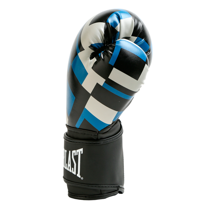 Guante De Boxeo Spark Training Blue Grid